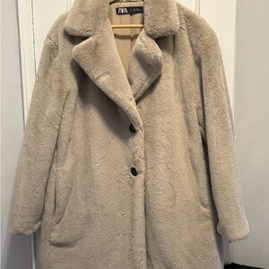 Zara Women's Faux Fur Jacket